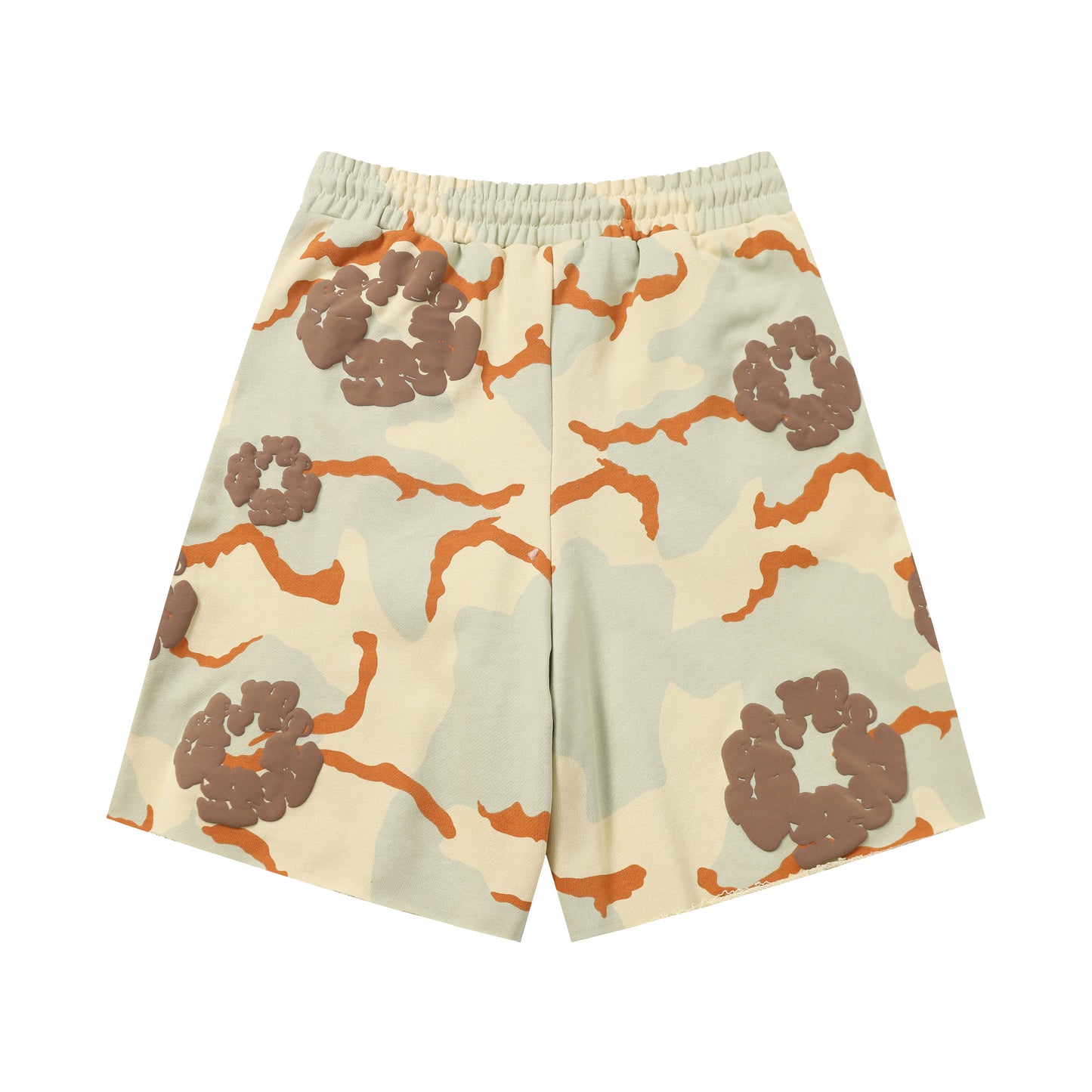 Tiger-Motif "Camo" Shorts.