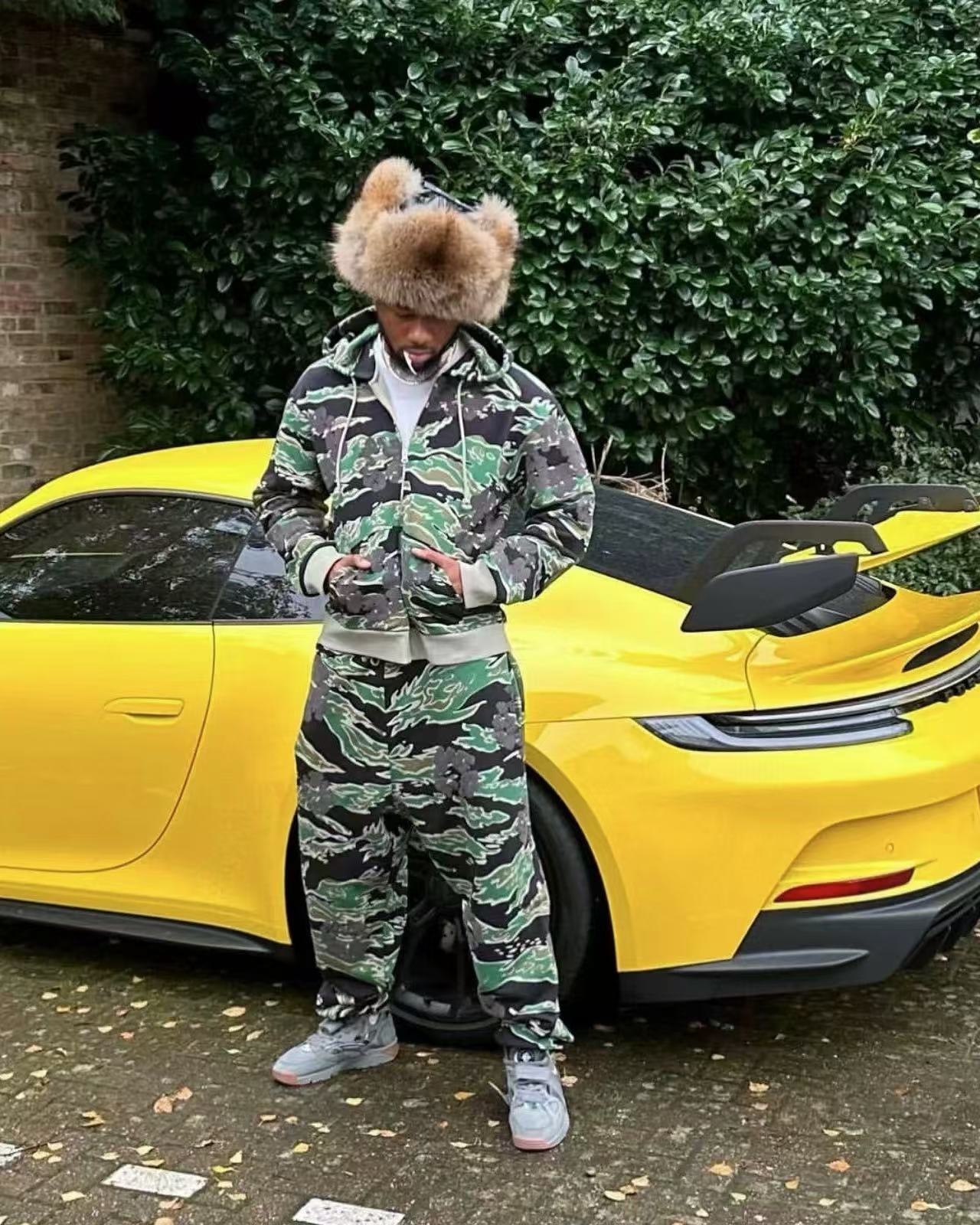 Cotton Wreath Sweatpants