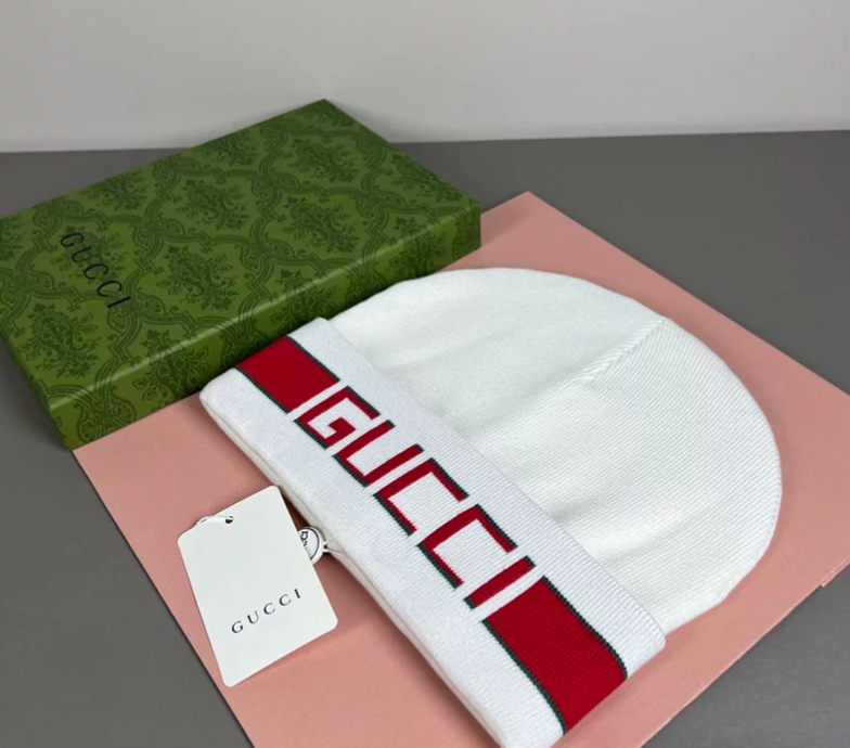 Gucci White Wool