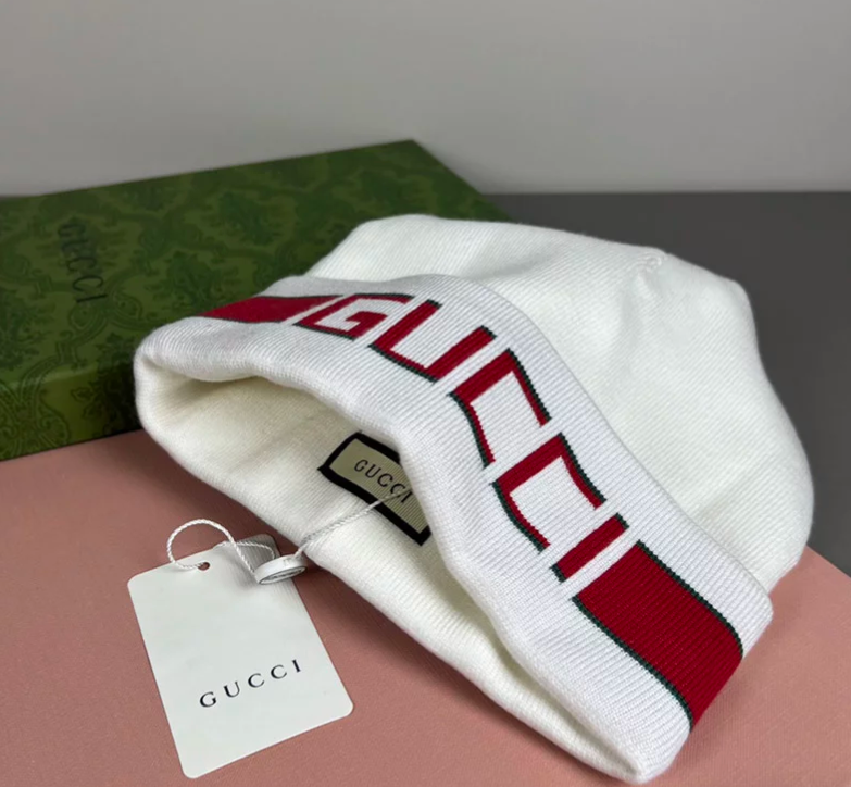 Gucci White Wool