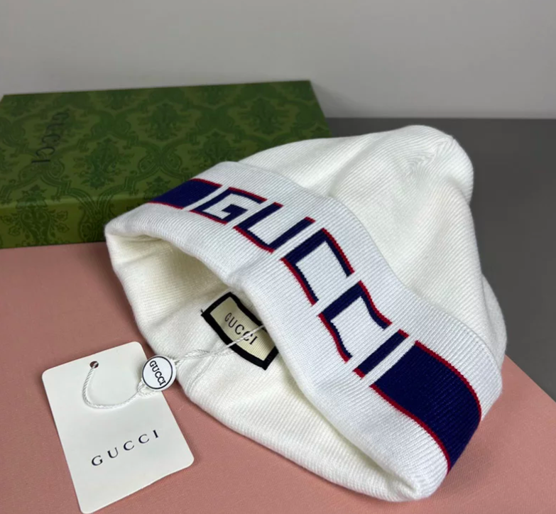 Gucci White Wool